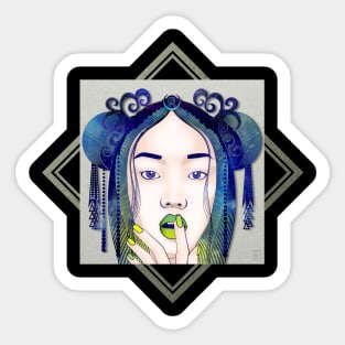 Luna Sticker